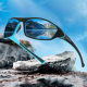 Polarized colorful film series glasses sports sunglasses D120 men's dust glasses riding glasses wholesale 336
