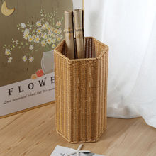 闲储仿藤伞架伞桶酒店客厅家居雨伞收纳桶欧北欧风花盆套厂家直销