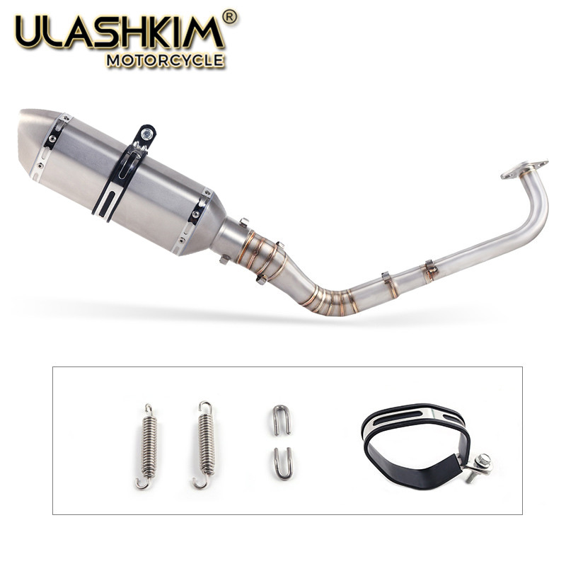 Suitable for Motorcycle Yamaha Nmax155 155 Modified Stainless Steel Exhaust Pipe Front Section