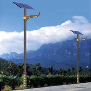 Aluminum Landscape Light Solar Outdoor Light 3 m Lighting Waterproof 7 Word Street Light Balcony Decorative Light Garden Light