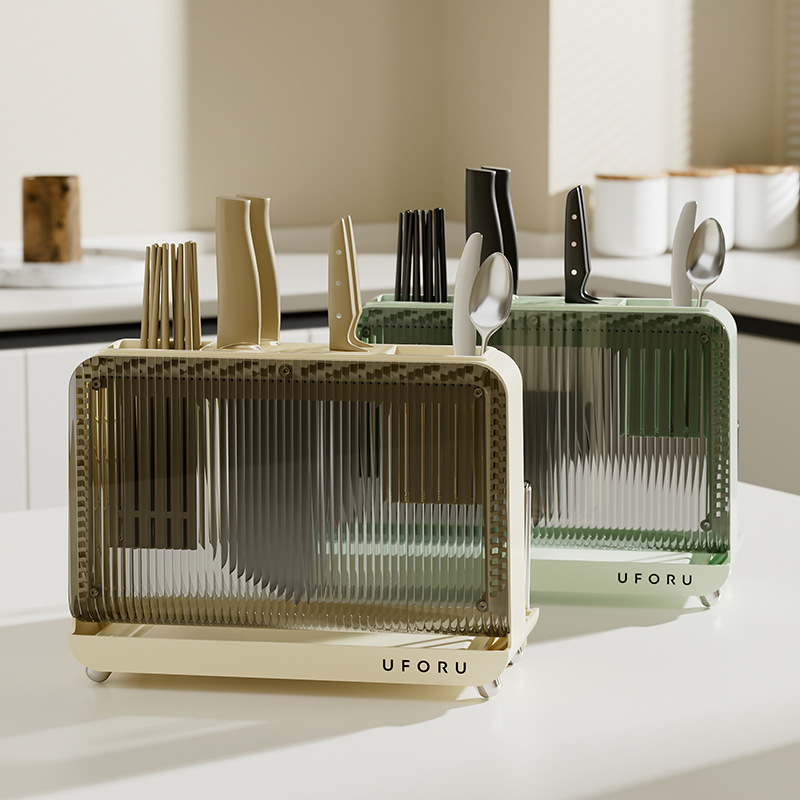 Kitchen knife rack, chopping board rack, chopstick cage, knife rack, integrated chopstick cage, chopstick barrel, multifunctional draining knife