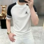 代发圆领撞色男士t恤