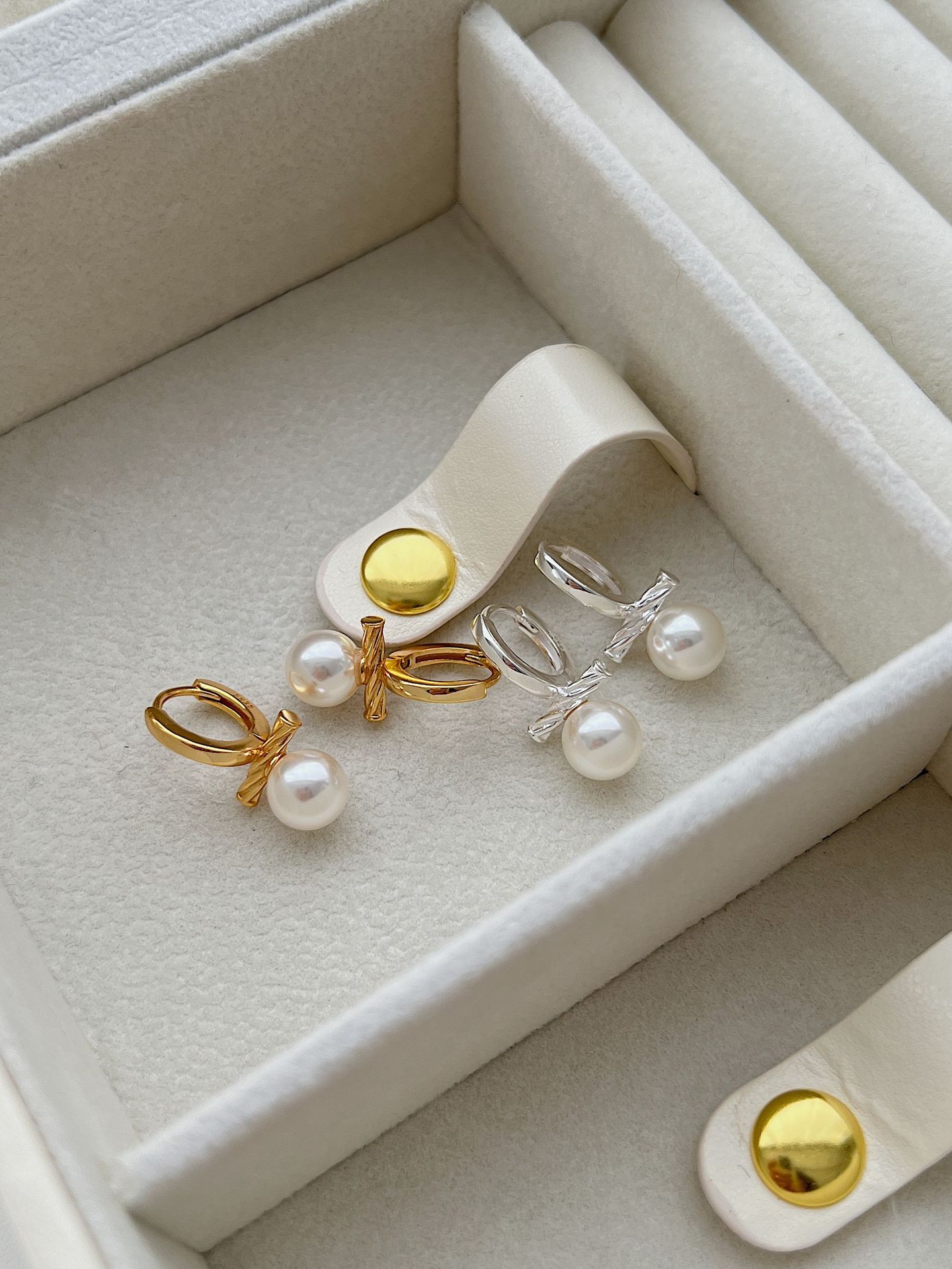 1 Pair 925 Sterling Silver Geometric Drop Earrings display picture 6