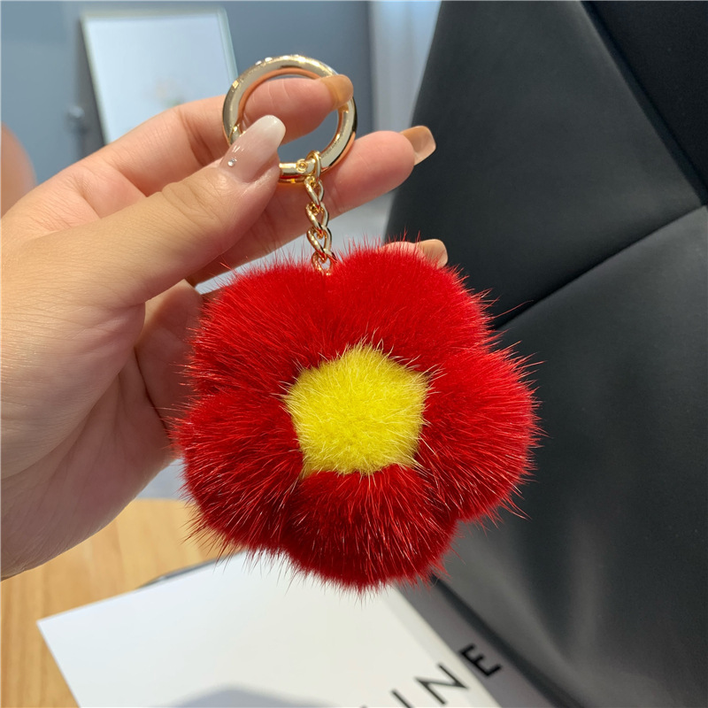 Regalo para usted un pequeño llavero cártamo examen de graduación para enviar a los estudiantes final de semestre colgante de peluche bolsos colgante