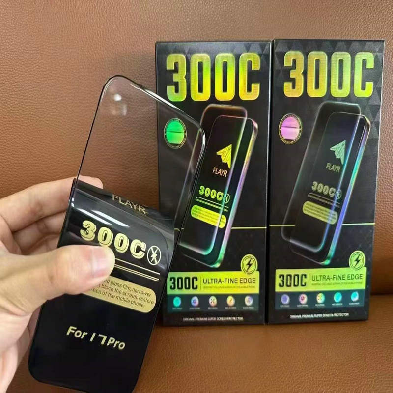 Apple 17 película templada iphone 16 película galvanizada 15 película de vidrio templado 17 ProMAX película de protección de pantalla completa