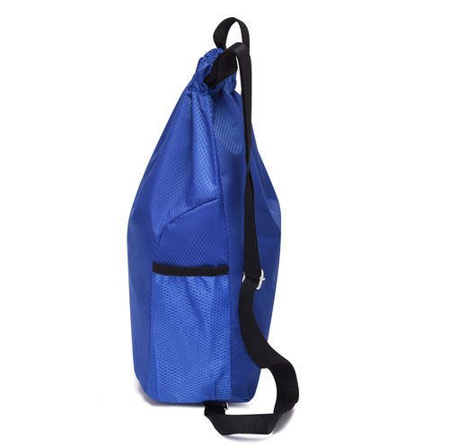 Simple pocket drawstring backpack supports printed LOGO large capacity water-repellent design basketball backpack