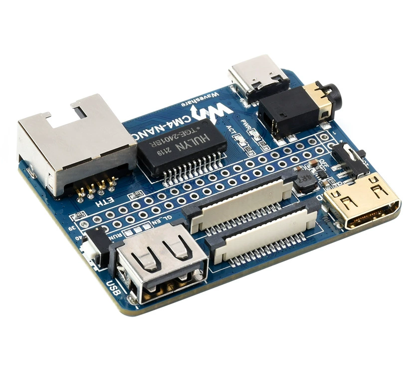 Raspberry Pi CM4-NANO-B супермини плата расширения Type B, размер CM4, встроенные множественные интерфейсы