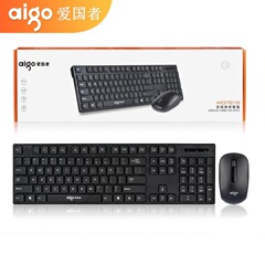 卸売り愛guo者2.4g無線キーボードマウスセット0237618ノートパソコン一体型外付け