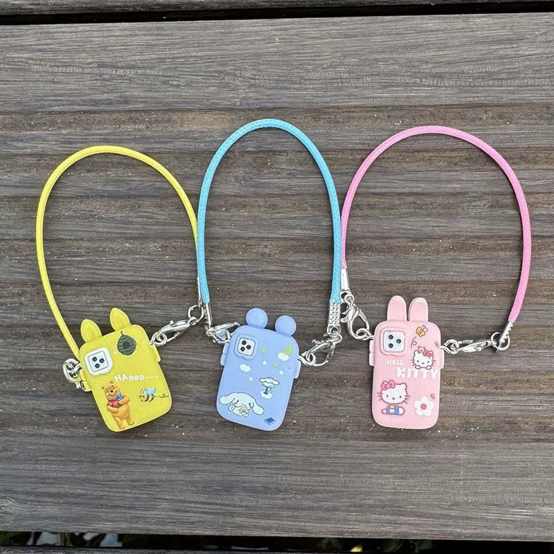 Кукольный домик, мини-модель OB11, аксессуары для сцены BJD, мультяшный мини-мобильный телефон, аксессуары для макарон