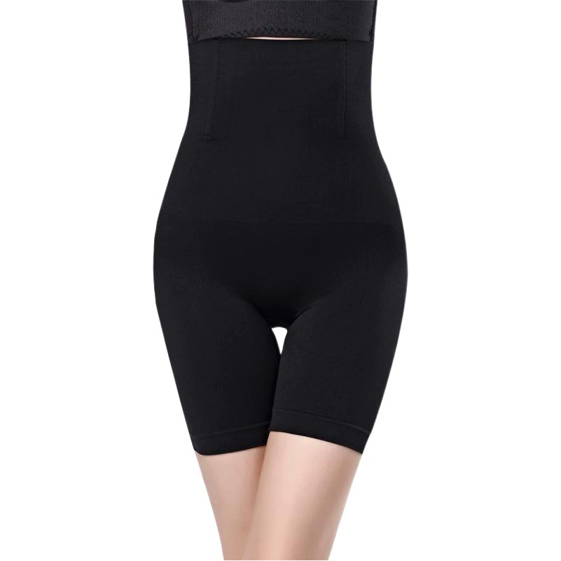 Фабричные прямые послеродовые боксеры с высокой талией, брюки для коррекции живота, корсет, подтяжка бедер, коррекция фигуры, женские пять точек, нижнее белье больших размеров