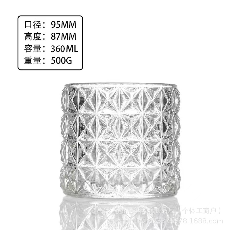9585 tazas de vela en relieve tazas de té tazas de cera tazas de fragancia tazas de vidrio Amazon para gran capacidad tazas vacías en stock