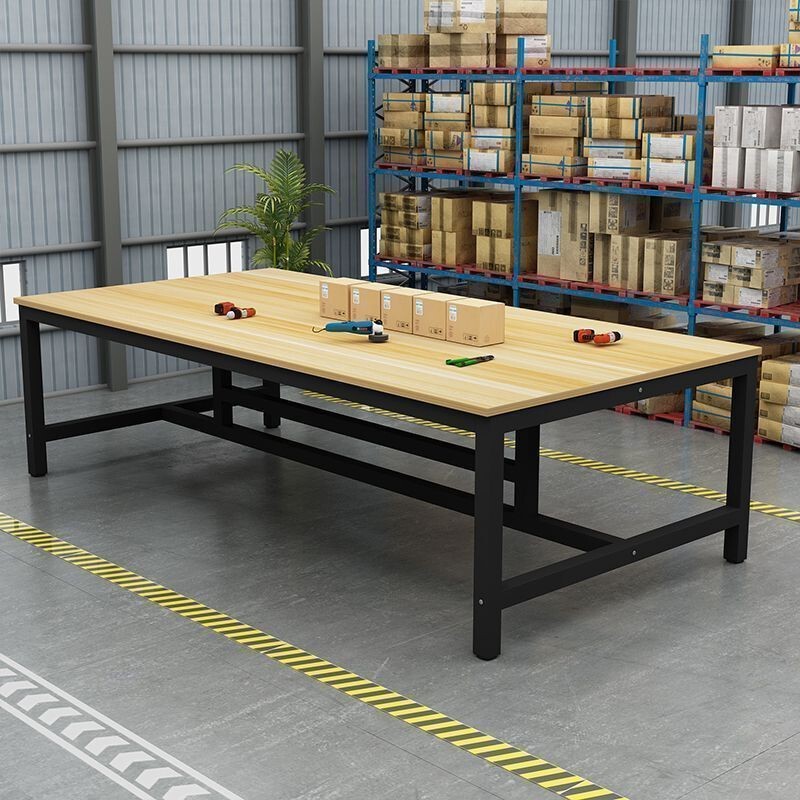 Conference Table Long Simple Modern Office Desk Workbench Table and Chair Combination Negotiation Training Table Rectangular Office Desk