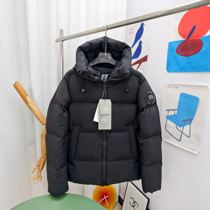 New cross-border Canadian goose down jacket Crofton black label matte jacket couple's puffer coat 2282MB New cross-border Canadian goose down jacket Crofton black label matte jacket couple's puffer coat 2282MB