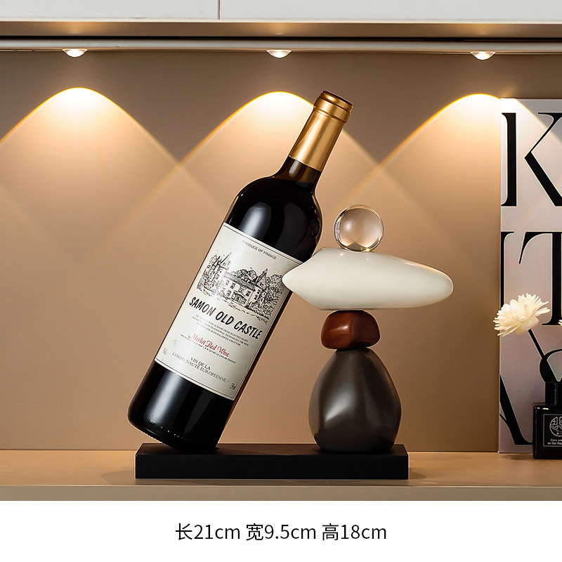 시간이 왔다 갔다 와인 랙