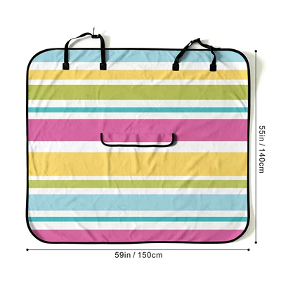 Car seat towel cover, rear Universal seat cover - hpcd122-150x140cm