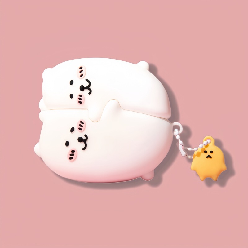 Apple Airpods4 Bluetooth ヘッドセット保護カバー Pro2/3 世代漫画シリコンソフトシェルかわいいパーソナライズされた倉庫に適しています|undefined