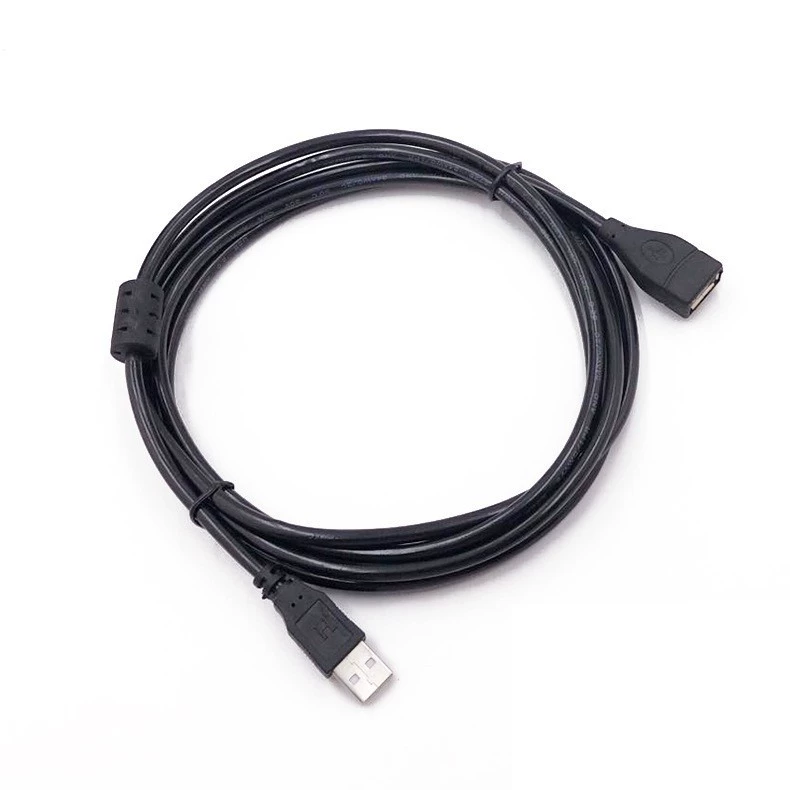 USB-удлинитель male-female для компьютера, удлинительный кабель USB, кардридер, жесткий диск, USB2.0 удлинитель