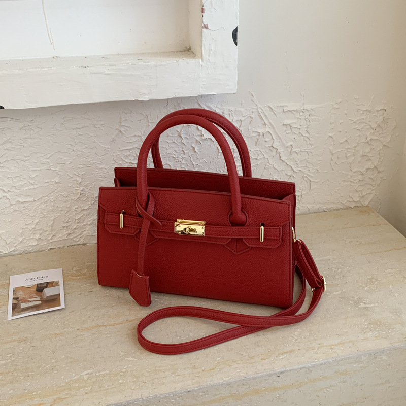 Lichi transfronterizo bolso de mano Kylie personalidad europea y americana moda diaria mochila de viaje exquisita bolsa universal image 8