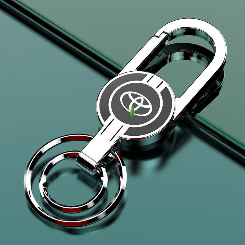 Llavero de coche colgante de llave de alta gama para hombre creativo colgante de cintura anti-pérdida nuevo llavero logotipo de coche