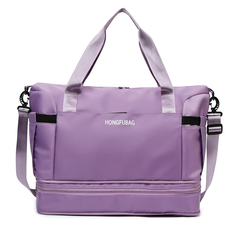 Bolsa de yoga expandible de gran capacidad, bolsa de viaje de mujer, bolsa deportiva casual simple, bolsa de ejercicios de negocios, bolsa de equipaje universal