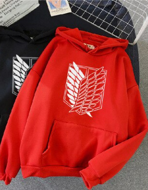 2020 nuevo ataque gigante logo Sudadera con capucha mismo estilo manga larga fleece sudadera suéter 2