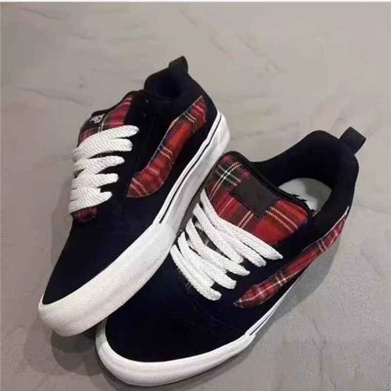 Light Luxury Men's Knu Skool Low-Top Sneakers, Black Warrior Casual Shoes, Thick Tongue Versatile Couple Shoes Light Luxury Men's Knu Skool Low-Top Sneakers, Black Warrior Casual Shoes, Thick Tongue Versatile Couple Shoes