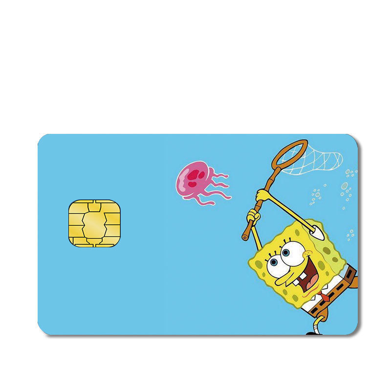 Calcomanía Impermeable para Tarjetas Bancarias de PVC Impermeable y Antideslizante para Tarjetas Bancarias