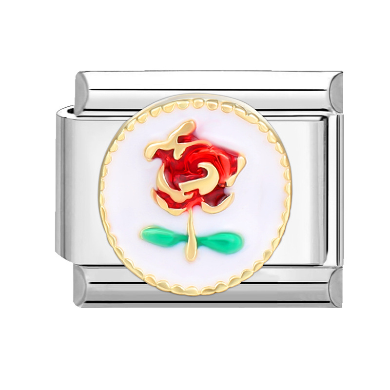 Italia charms creativo perla taladro creativo módulo versátil artesanía accesorios de pulsera módulo al por mayor