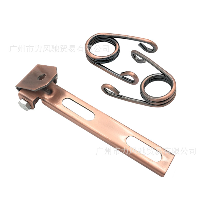 Adecuado para Harley modificado cojín primavera soporte asiento cojín soporte asiento bolsa primavera soporte marco bronce asiento cojín