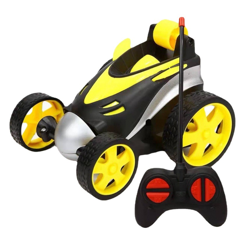 Coche de control remoto truco rodando eléctrico de doble cara puesto de juguete de control remoto coche niños recargable carreras al por mayor transfronteriza