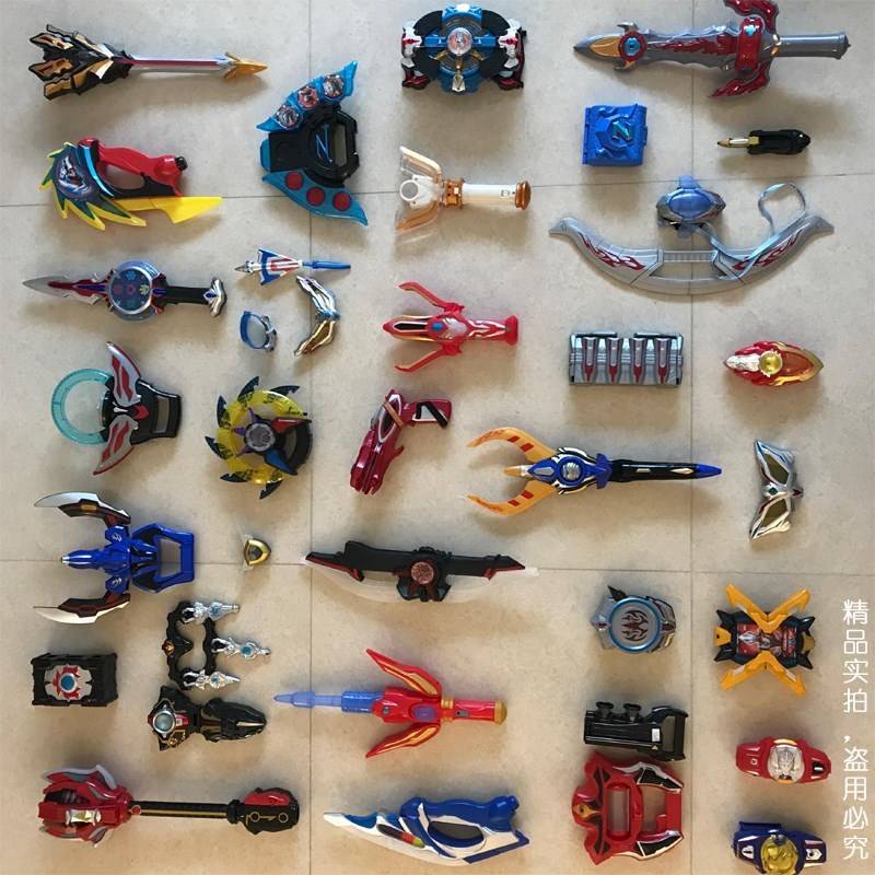 Zeta Seven Tiga Roob Orgus Galaxy Ultraman Transformation Device Head Dart Spark Gun Sword Claw Weapon Zeta Seven Tiga Roob Orgus Galaxy Ultraman Transformation Device Head Dart Spark Gun Sword Claw Weapon