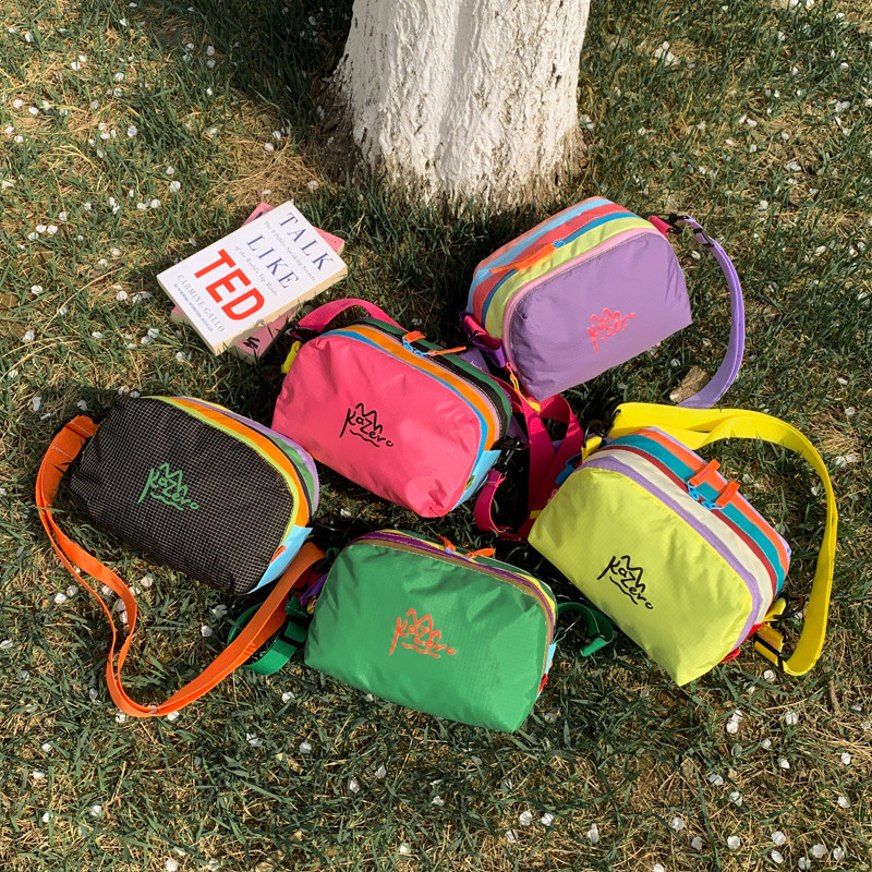 2026 Spring and Summer New Style Patchwork Contrasting Color Multi-Layer Large-Capacity Waterproof Cloth Bag Fashionable Crossbody Bag Shoulder Bag Toiletry Bag 2026 Spring and Summer New Style Patchwork Contrasting Color Multi-Layer Large-Capacity Waterproof Cloth Bag Fashionable Crossbody Bag Shoulder Bag Toiletry Bag