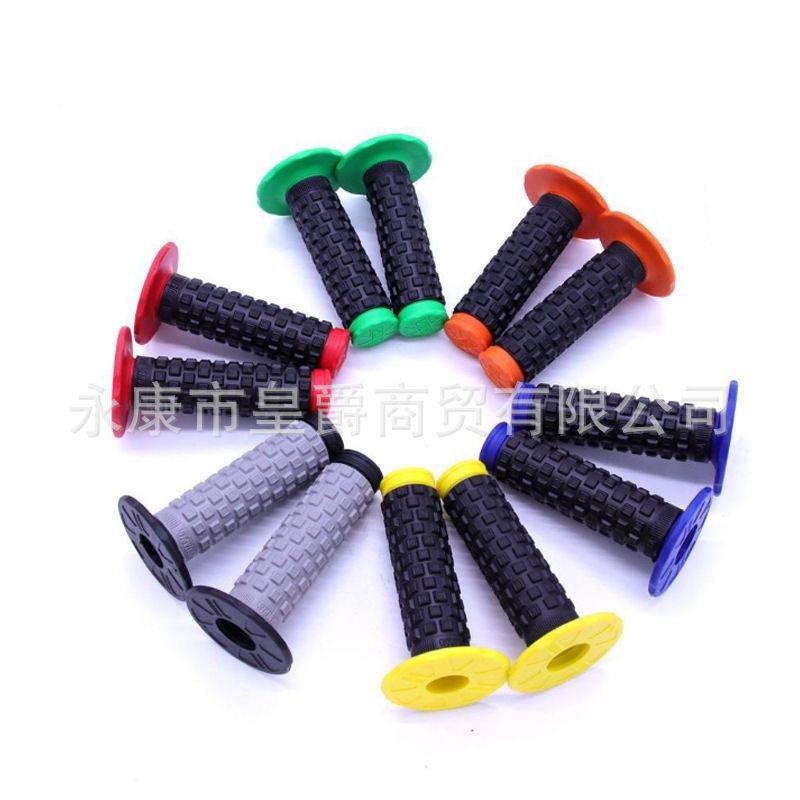 Off-Road Motorcycle Modified Handlebar Rubber Accessories Pro Soft Rubber Grips Cqr Bosuer Huayang Beihai