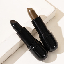 染发棒一次性染发笔临时盖白发栗棕色黑色口红式美发笔瞬时染发剂