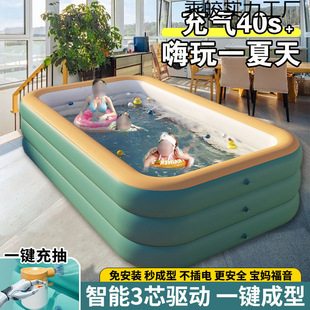 Adult Oversized Inflatable Swimming Pool Children's Household Large Outdoor Baby Pool Baby Ocean Ball Pool Thickened