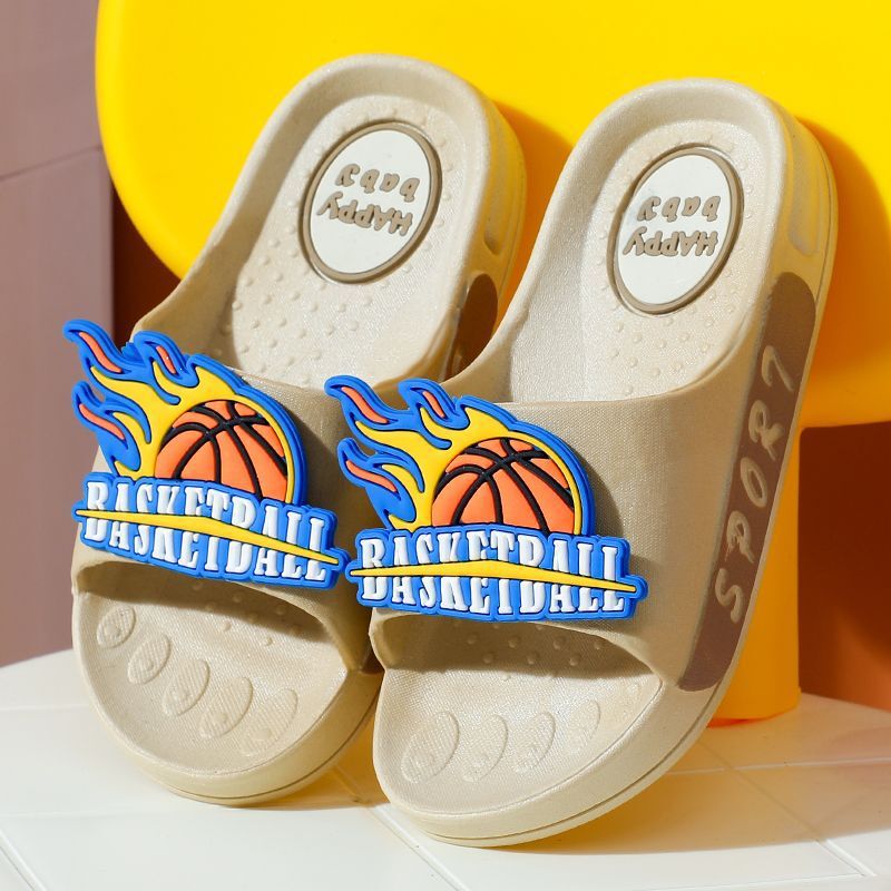 Cartoon Children's Slippers Girls' Boys' 2024 New Summer Home Bathroom Bath Non-slip Slippers