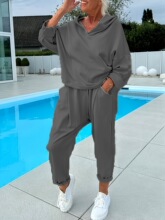 V 31350 Women's Hooded Sweatshirt Set ��ñ�˶��� ŷ���羳��