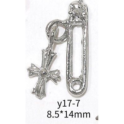 En línea popular LZ estrella mango circón joyería de uñas al por mayor amor cadena arco Rosa diamante decoración de uñas