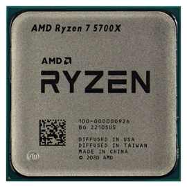AMD锐龙R7 5700X散片CPU 8核16线程3.4GHz 65W适用B450/B550主板