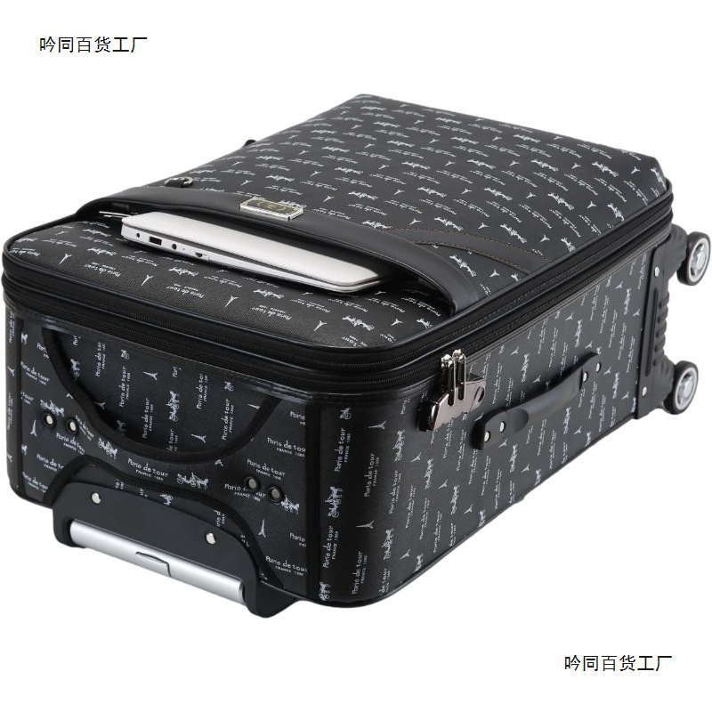 Suitcase Student Cheap Trolley Case Women's 24inch Password Box Suitcase Men's Large Capacity 28inch Strong and Durable 26