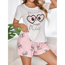 X 13828 Crewneck print loungewear Բ��ӡ���Ҿ�������ͨ��