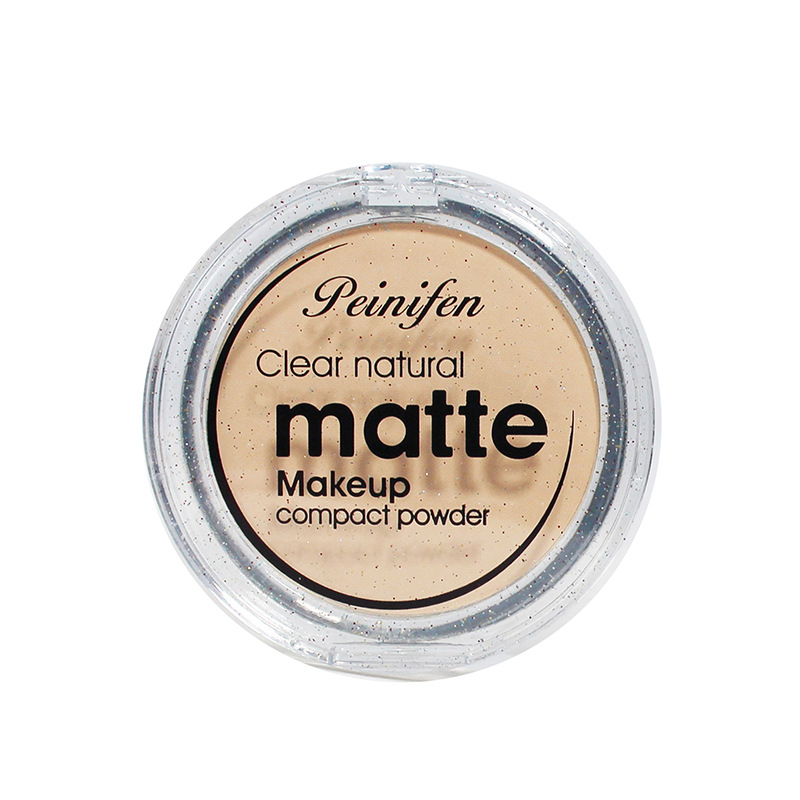 Maquillage Peanfin trois couleurs poudre de banane naturel clair brouillard maquillage poudre maquillage pas facile &agrave; maquiller transfrontalier