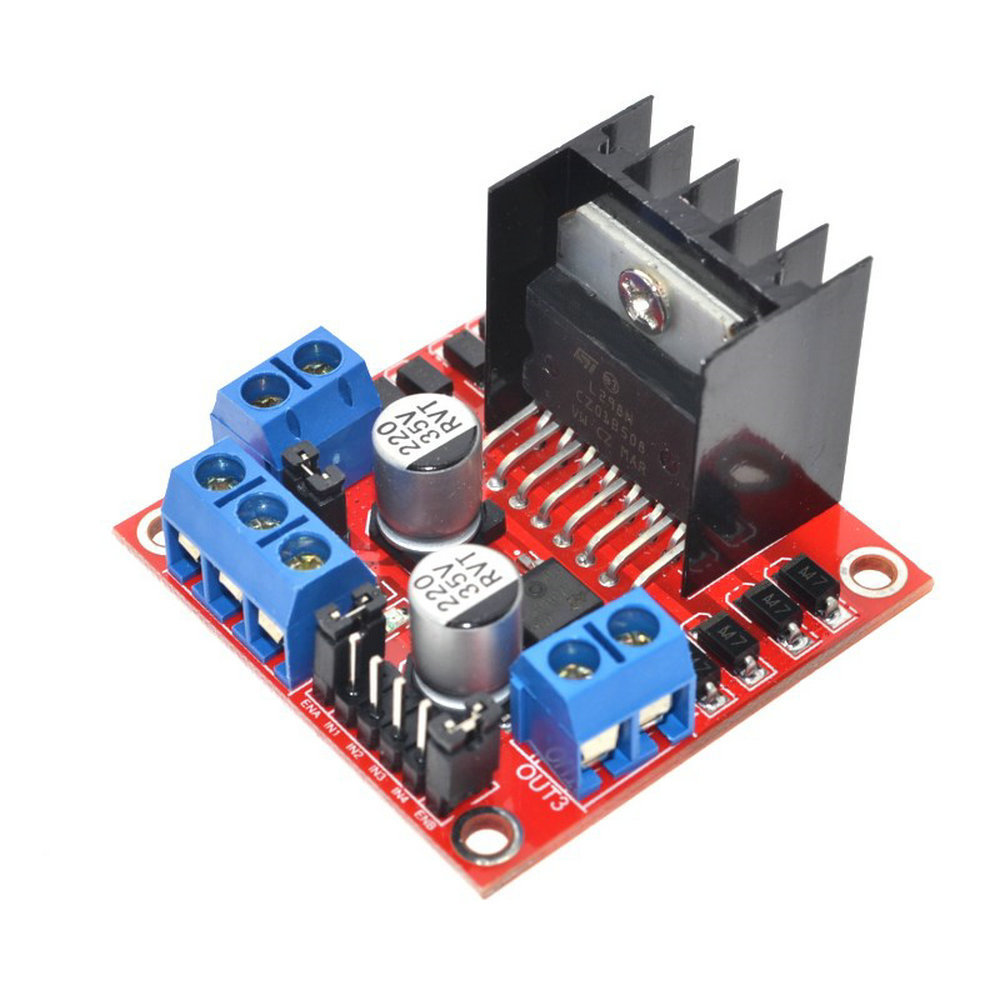 L298N DC stepper motor driver module RedBoard