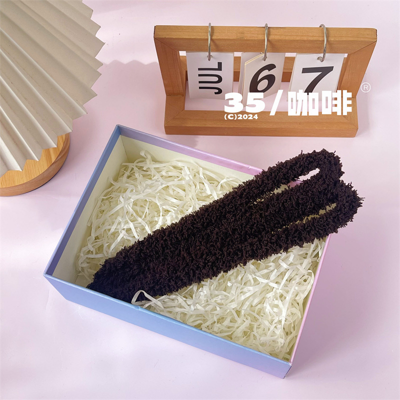 15mm扭扭棒小狗手工diy材料毛绒线毛条网红玩偶超密绒羊毛扭扭棒