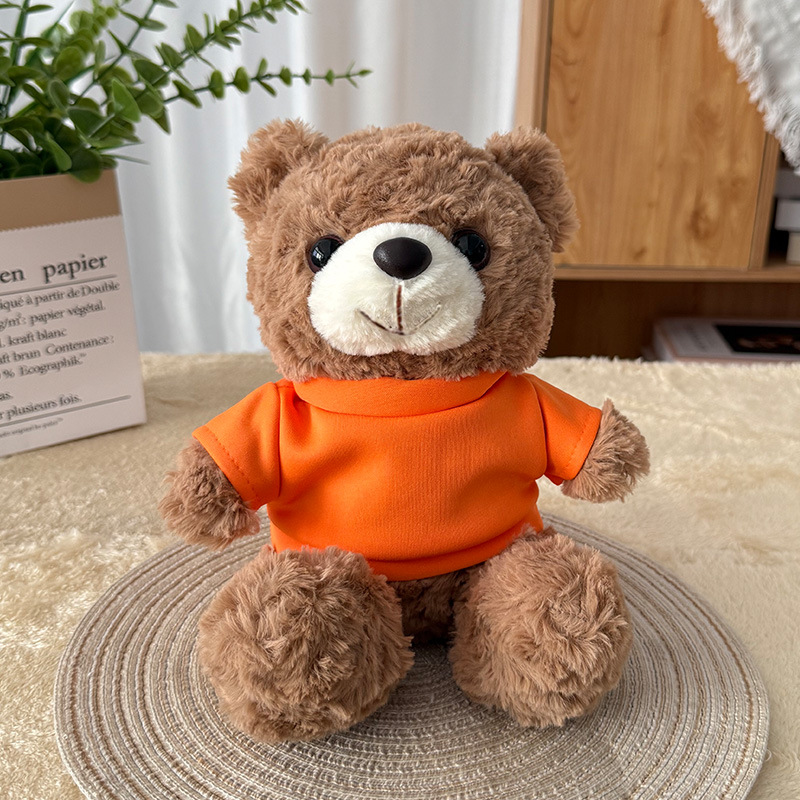 Transfronterizos Teddy Bear muñecas de peluche muñecas de tela regalo de graduación de chicas regalos de eventos logotipo imprimible