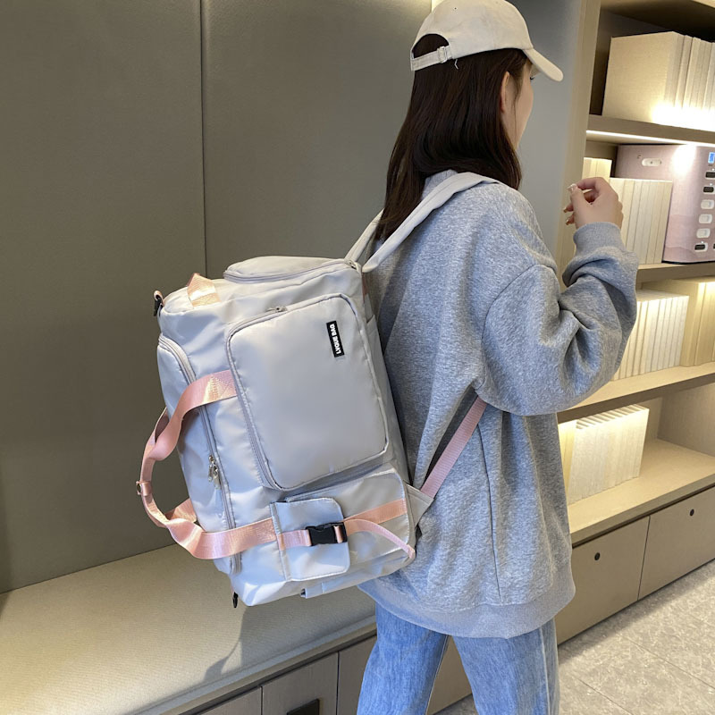 Bolso de viaje grande, mochila ligera multifunción, para gimnasio, natación o escapadas.