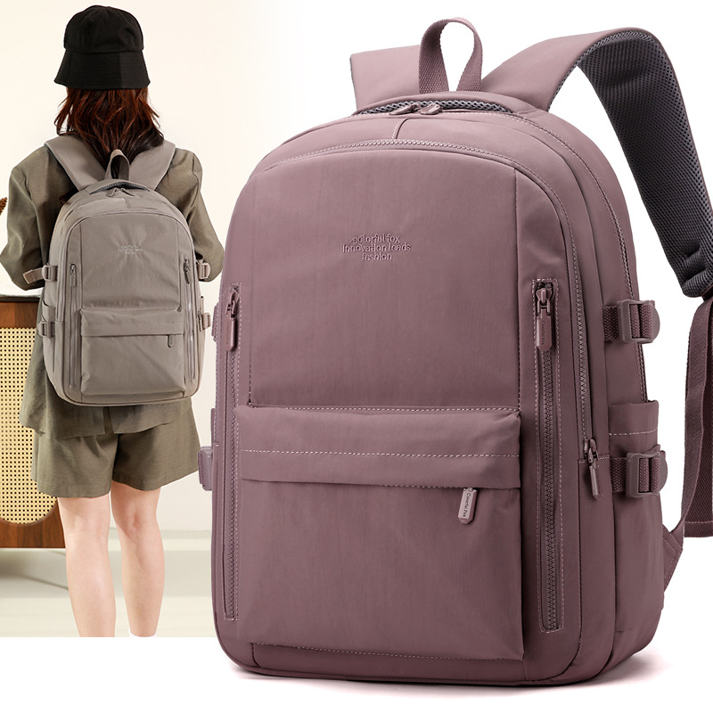 Colorful Fox大学生双肩包女2025新款书包电脑包男休闲短途