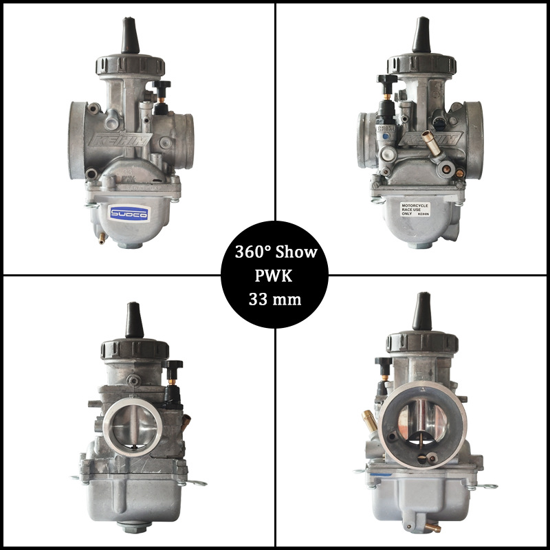 Pwk Motorcycle Carburetor 33 34 35 36 38 40 42mm Large Displacement Carburetor with Repair Kit
