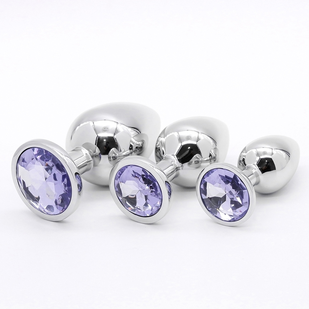 Traje redondo de plata 05 púrpura claro