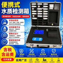 十一参数水质分析仪 水质溶解氧氨氮余氯COD氨氮总磷铁检测仪